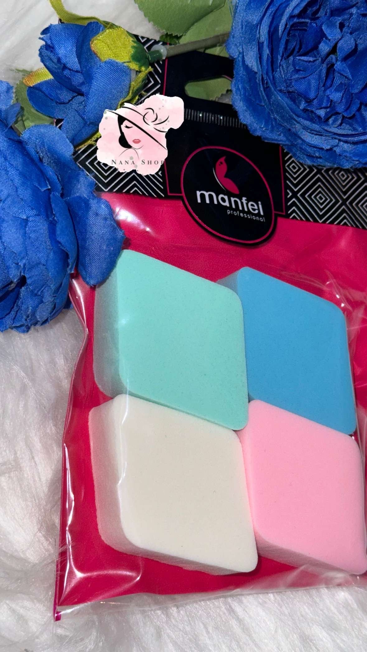 éponges de maquillage x4