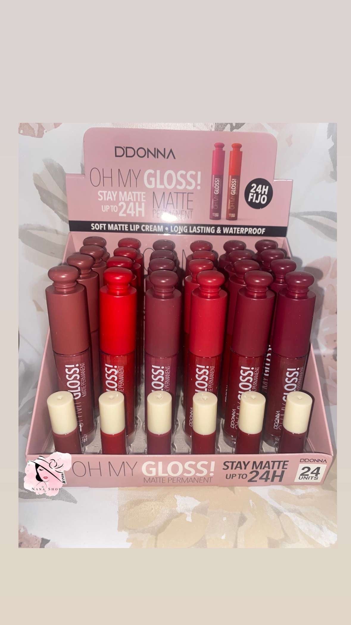 gloss matte tenue 24h
